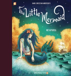 The Little Mermaid graphic novel cover by Metaphrog