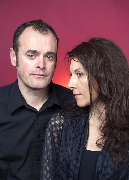 Photo of Metaphrog (John Chalmers and Sandra Marrs) by Bob McDevitt